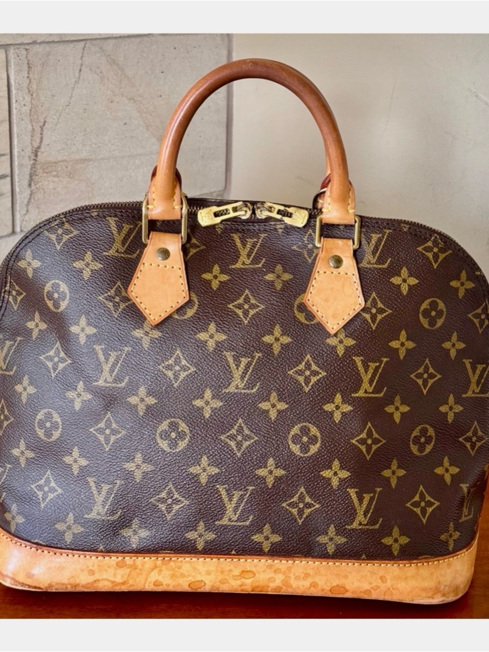 🤍ELEGANT🤍LOUIS VUITTON ALMA PM HANDBAG - Picture 3 of 15